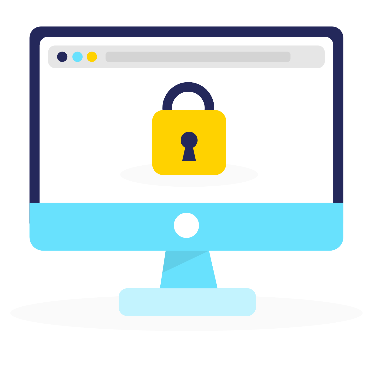 Secure technical environment graphics